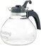 CAF&Eacute; BREW COLLECTION Stovetop Tea Kettle, Whistling, Borosilicate Glass, 12-Cup