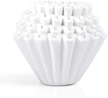 Kalita Wave (100P) Paper Filter, SIZE 155, White