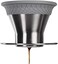 ESPRO Bloom Permanent Coffee Filter Stainless Steel Filter for Pour Over Coffee - Ready Coffee in 2 Minutes - Brushed Stainless Steel