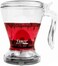 TEAZE Infuser Tea for Loose Leaf Tea, Round, Clear