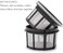 ESPRO 1032CF2 Extra Coffee Microfilter Set, Fits P3, P5, or 32 oz P7, Black