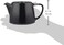 FORLIFE Stump 18-Ounce Teapot with SLS Lid and Infuser 16-Ounce / 473 ml Black GL095