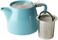 FORLIFE Stump Teapot with SLS Lid and Infuser, 18-Ounce, Turquoise