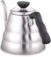 Hario V60 Gooseneck Coffee Kettle Stovetop, 1.0L, Silver VKB-100HSV