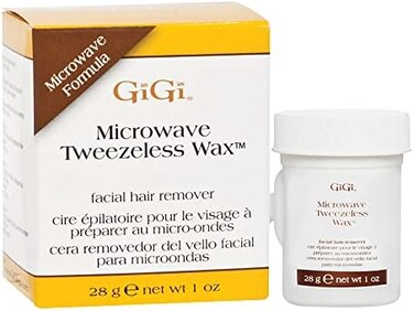 GiGi Microwave Tweezeless Wax, 1 Ounce