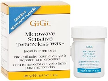 GiGi Microwave Tweezeless Wax, 1 Ounce