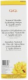 GiGi Natural Muslin Epilating Strips &amp; Wax Applicators - Hair Removal Waxing Kit for Face &amp; Body, Professional Soft Wax Strips