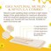 GiGi Natural Muslin Epilating Strips &amp; Wax Applicators - Hair Removal Waxing Kit for Face &amp; Body, Professional Soft Wax Strips