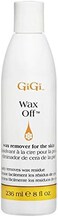 GiGi Wax Off Hair Wax Remover for Skin with Aloe Vera, 8 oz
