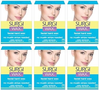 مزيل شعر للوجه، علبة واحدة أونصة (عبوة من 6 قطع)