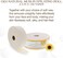 GiGi Epilating Roll for Hair Waxing/Hair Removal, Natural Muslin Epilating Roll, 2.5&rdquo; by 100 yds
