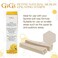 Gigi Natural Muslin Epilating Strips, Petite, 100 Count