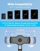 AboveTEK AboveTEK Suction Cup Cell Phone Holder, Large Sticky Pad Tablet Mount on Kitchen Desk Office Window Bathroom Mirror Car Windshield, Swivel Smartphone Tablet Stand 4-11" iPhone 5 6 7 iPad Mini