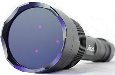 uvBeast New V3 365nm Black Light UV Flashlight &ndash; High Definition Ultraviolet - HIgh Power and Long Range Professional Grade Beam Best for Professional/Commercial Use &ndash; USA Stock
