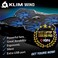 KLIM Wind Laptop Cooling Pad + Laptop Stand with 4 Fans at 1200 RPM + Rapid Action Cooling Fan + Laptop Cooler Compatible between 10 and 19 inches + Laptop Cooling Fan + New 2020 Version - Blue