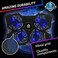 KLIM Wind Laptop Cooling Pad + Laptop Stand with 4 Fans at 1200 RPM + Rapid Action Cooling Fan + Laptop Cooler Compatible between 10 and 19 inches + Laptop Cooling Fan + New 2020 Version - Blue