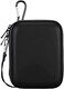 Lacdo EVA Shockproof Hard Drive Case for Western Digital WD My Passport Ultra WD Elements wd Gaming Drive Portable External Hard Drive 1TB 2TB 3TB 4TB 5TB USB 3.0 USB-C 2.5 inch HDD Travel Bag, Black
