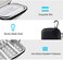 Lacdo EVA Shockproof Hard Drive Case for Western Digital WD My Passport Ultra WD Elements wd Gaming Drive Portable External Hard Drive 1TB 2TB 3TB 4TB 5TB USB 3.0 USB-C 2.5 inch HDD Travel Bag, Black