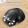 ELECOM EX-G Trackball Mouse, 2.4GHz USB Wireless, Ergonomic Design, Thumb Control, Smooth Roller Ball, Optical Tracking, 6 Programmable Buttons, Tilt Scroll, Computer Mice for Laptop PC, Windows &amp; Mac
