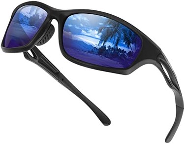 Duduma Polarisierte Sport Sonnenbrille Herren zum Fahren Radfahren Golf Fischen Laufen UV400-Schutz Sportbrille fr Herren Damen