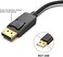 BENFEI Displayport to HDMI Adapter, Dp(Display Port) Male to Hdmi Female Converter with Audio for Lenovo, Dell, HP, Asus and other brand(Dp to Hdmi)