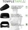 Temple Tape Headbands for Men and Women - Mens Sweatband &amp; Sports Headband Moisture Wicking Workout Sweatbands for Running, Cross Training, Yoga and bike helmet friendly