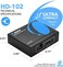 OREI HDMI Splitter 1 in 2 Out 4K - 1x2 HDMI Display Duplicate/Mirror - Powered Splitter Full HD 1080P, 4K @ 30Hz (One Input To Two Outputs) - USB Cable Included - 1 Source to 2 Identical Displays