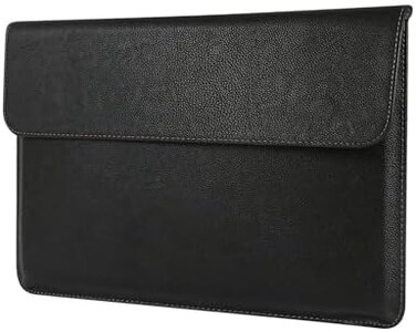 MEGOO Surface Book Case Sleeve, Leather Sleeve Case Cover for Microsoft Surface Book 13.5 Inch -Black
