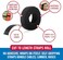 VELCRO Brand Velcro One Wrap 1.5"x45ft Reel Black