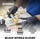 GLOVEWORKS Industrial Black Nitrile Gloves, Box of 100, 5 Mil, Size Medium, Latex Free, Powder Free, Textured, Disposable, Food Safe, GPNB44100BX