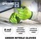 GLOVEWORKS HD Industrial Green Nitrile Gloves with Raised Diamond Texture Grip, Box of 100, 8 Mil, Size Medium, Latex Free, Powder Free, Textured, Disposable, Food Safe, GWGN44100BX
