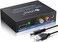 محول مستخرج صوت ستيريو 1080P HDMI الى HDMI توسلينك اس بي دي اي اف وانالوج ار سي ايه L/R من مايكرووير، محول مقسم صوت ميني ثلاثي الابعاد HDMI لتلفزيون ابل ومشغل بلو راي