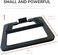 Audioengine DS1M Metal Speaker Stands Pair - Tilted Steel Desktop Speaker Stands for Small Speakers, PC Speakers, Gaming Speakers, and Studio Speakers - Black (Pair)