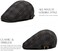 Sumolux Mens Newsboy Cap Winter Beret Hat Cabbie Flat Cap