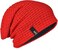 FORBUSITE Mens Slouchy Long Oversized Beanie Knit Cap for Summer Winter B08, Red, L