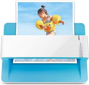 Plustek Photo Scanner - ePhoto Z300 - German Design Award Winner 2018 - Scan 4x6 Photos in 2s, Auto Alignment and Cut with CCD Sensor Supports Mac and PC