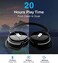 Kinivo BTH240 Bluetooth Headphones (Black, On-Ear, Wireless Music, Hands-Free Calling, Built-in Mic, Foldable, Memory Form Earpads, Travel Bag)