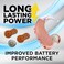 Powermax Size 312 Hearing Aid Batteries, Brown Tab, Made In The Usa, 64-Count