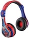eKids Spiderman Wireless Bluetooth Portable Headphones with Microphone, Volume Reduced to Protect Hearing Rechargeable Battery, Adjustable Kids Headband for School Home or Travel