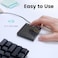 بيريكس لوحة لمس USB احترافية من بيريباد-501 II - للتحكم في الماوس - 2 زر - 86 × 75 × 11 ملم - اسود