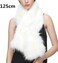 Dikoaina Women's Winter Fake Faux Fur Scarf Wrap Collar Shawl Shrug