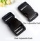 Beaulegan Plastic Buckles - Quick Side Release for Luggage Straps, Pet Collar, Backpack Repairing