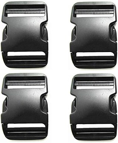 Beaulegan Plastic Buckles - Quick Side Release for Luggage Straps, Pet Collar, Backpack Repairing