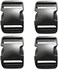 Beaulegan Plastic Buckles - Quick Side Release for Luggage Straps, Pet Collar, Backpack Repairing