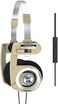 Koss Porta Pro Limited Edition Headphones   in-Line Microphone &amp; Remote   Volume Control   Portable On-Ear   Hard Carry Case Included Rhythm Beige
