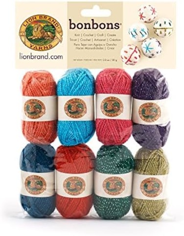 خيط غزل، 8 × 35 متر، سيليبريت، 672 قدم من لايون براند يارن