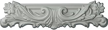 Ekena Millwork PML14X04OX Oxford Center (matches moulding PML02X00OX) Panel Moulding, 14 7/8"W x 4 1/4"H, Primed