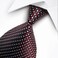 Wehug Men's Classic Stripe Jacquard Woven Silk Tie Formal Party Suit Necktie Neck Ties For Men