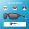 Duduma Polarisierte Sport Sonnenbrille Herren zum Fahren Radfahren Golf Fischen Laufen UV400-Schutz Sportbrille fr Herren Damen