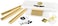 American Crafts AMC HSwapp MINC Reactive Foil 12.25x120" Gold